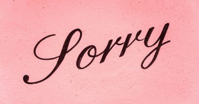 How to Say Sorry
